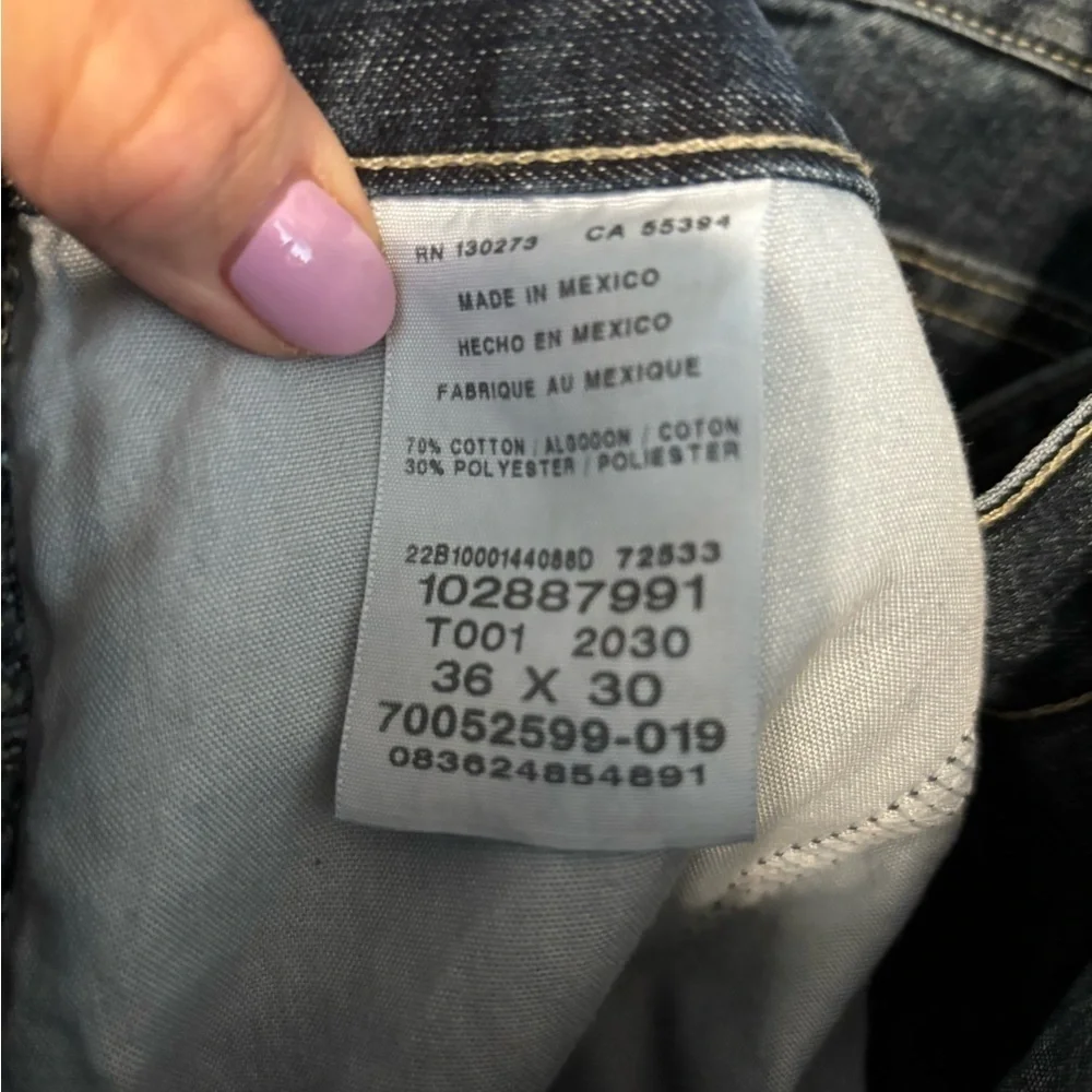 Lee Men’s Carpenter jeans size 36x30